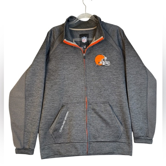Cleveland Browns NFL jacket men’s size large like new condition - Picture 1 of 10